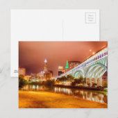 Cleveland Ohio horizon Briefkaart (Voorkant / Achterkant)
