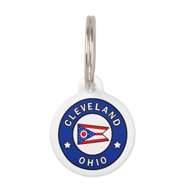 Cleveland Ohio Huisdierpenning (Voorkant)