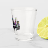 Cleveland, Ohio in graffiti Shot Glass Glas (Rechts)