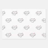 Cleveland Ohio Inpakpapier Vel (Voorkant)