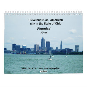 CLEVELAND,OHIO-kalender Kalender