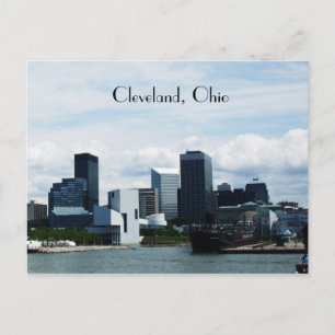 CLEVELAND OHIO, LAKE ERIE SHORE briefkaart