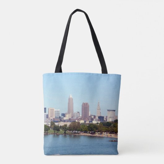Cleveland, Ohio Lake View Tote Bag (Achterkant)