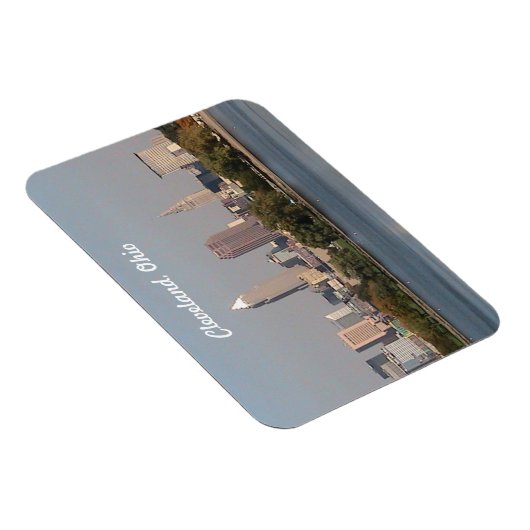 Cleveland Ohio Lakefront Premium Flexi Magnet Magneet (Rechterzijde)