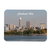 Cleveland Ohio Lakefront Premium Flexi Magnet Magneet (Horizontaal)