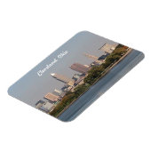 Cleveland Ohio Lakefront Premium Flexi Magnet Magneet (Linkerzijde)