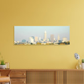 Cleveland, Ohio Lakefront Skyline Canvas Print (Insitu (Woonkamer))