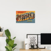 Cleveland, Ohio - Large Letter Scenes 2 Poster (Thuiskantoor)
