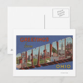 Cleveland, Ohio - Large Letter Scenes 3 Briefkaart (Voorkant / Achterkant)