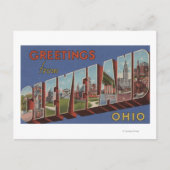 Cleveland, Ohio - Large Letter Scenes 3 Briefkaart (Voorkant)