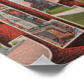 Cleveland, Ohio - Large Letter Scenes 3 Poster (Hoek)