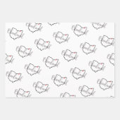 Cleveland Ohio Love Inpakpapier Vel (Voorkant 3)