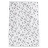 Cleveland Ohio Love Medium Cadeauzakje (Achterkant)