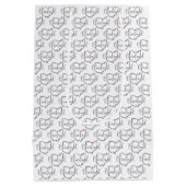 Cleveland Ohio Love Medium Cadeauzakje (Achterkant)