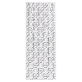 Cleveland Ohio Love Wijn Cadeautas (Achterkant)