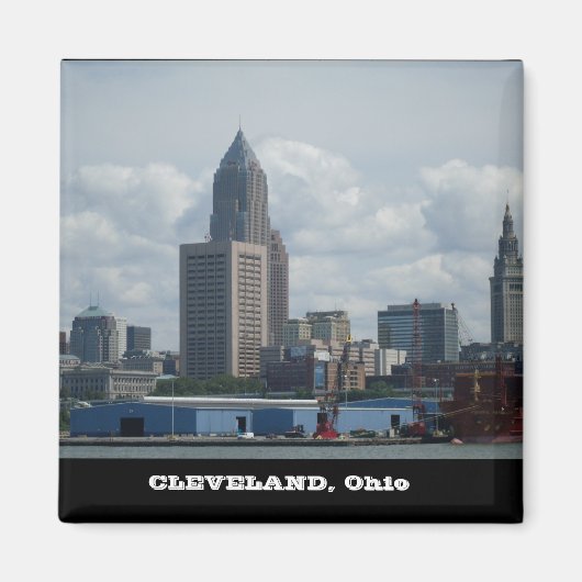 CLEVELAND OHIO magneet (Voorkant)