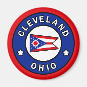 Cleveland Ohio Magneet (Voorkant)