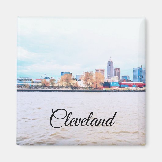 Cleveland Ohio Magnet (Voorkant)