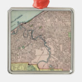 Cleveland, Ohio Metalen Ornament (Voorkant)