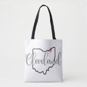 Cleveland Ohio Mok Tote Bag (Voorkant)
