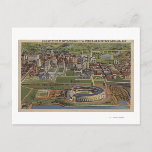 Cleveland, Ohio - Municipal Briefkaart (Voorkant)