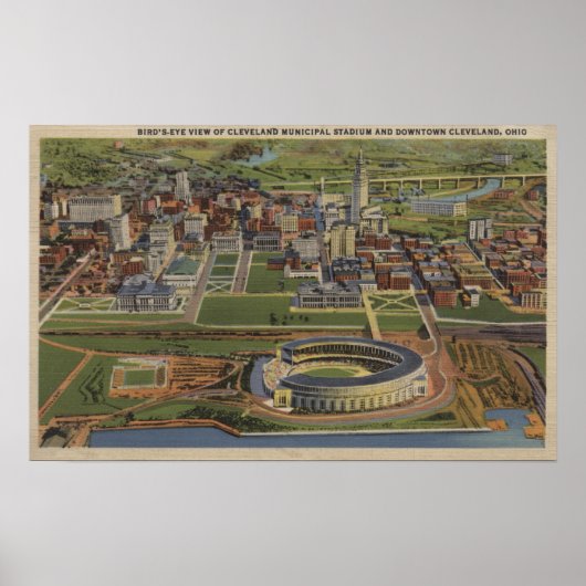 Cleveland, Ohio - Municipal Poster (Voorkant)