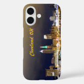 Cleveland, Ohio Night Skyline Hoesje (Achterkant)