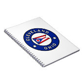 Cleveland Ohio Notitieboek (Rechterzijde)