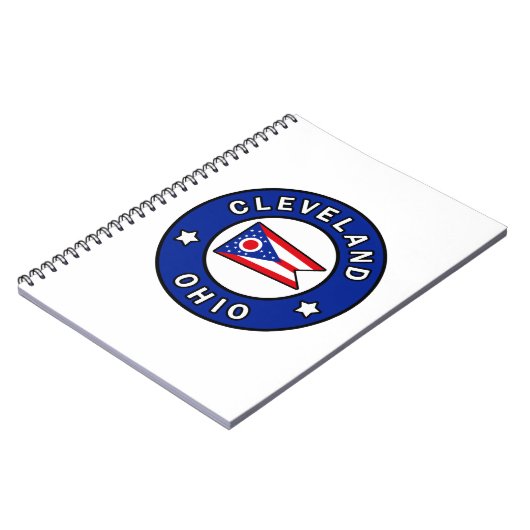 Cleveland Ohio Notitieboek (Linkerzijde)
