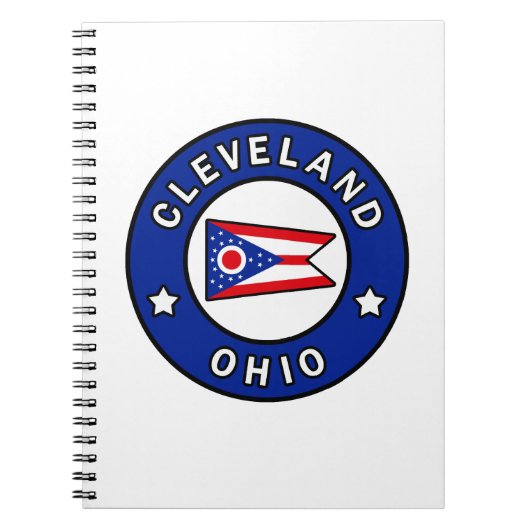 Cleveland Ohio Notitieboek (Voorkant)
