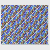 Cleveland Ohio OH  groot Briefkaart Cadeaupapier (Vlak)