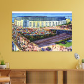 Cleveland Ohio Ohio Oud Gemeentelijk Stadion Canvas Afdruk (Insitu (Woonkamer))