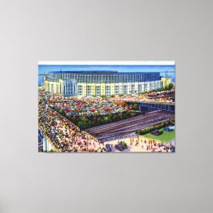 Cleveland Ohio Ohio Oud Gemeentelijk Stadion Canvas Afdruk