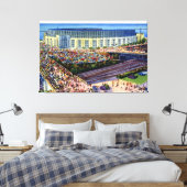 Cleveland Ohio Ohio Oud Gemeentelijk Stadion Canvas Afdruk (Insitu (Slaapkamer))