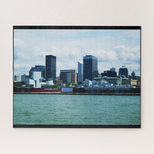 CLEVELAND OHIO ON LAKE ERIE LEGPUZZEL (Horizontaal)