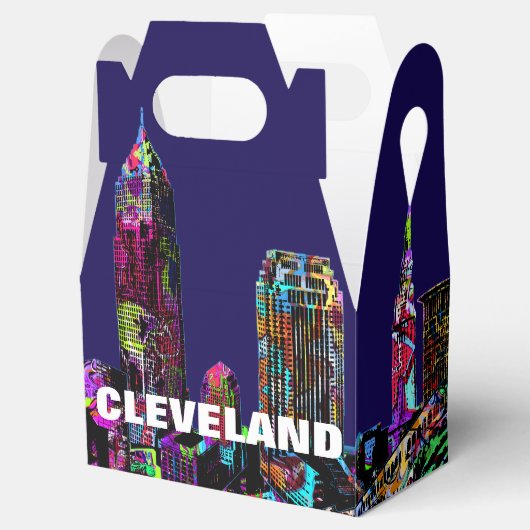 Cleveland, Ohio op graffiti Bedankdoosjes (Geopend)