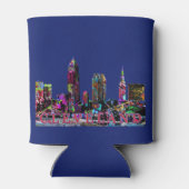 Cleveland, Ohio op graffiti Blikjeskoeler (Achterkant)