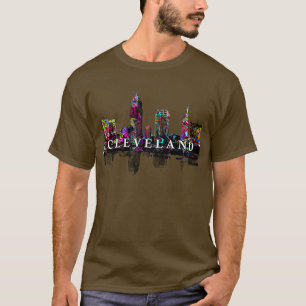 Cleveland, Ohio op graffiti T-shirt
