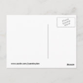 CLEVELAND, OHIO OP HET briefkaart VAN DE MACHT (Achterkant)