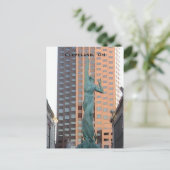 Cleveland Ohio Peace Statue Briefkaart (Staand voorkant)