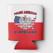 Cleveland Ohio Polish Eagle Blikjeskoeler (Achterkant)