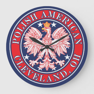 Cleveland Ohio Polish Eagle Grote Klok
