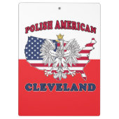 Cleveland Ohio Polish Klembord (Achterkant)