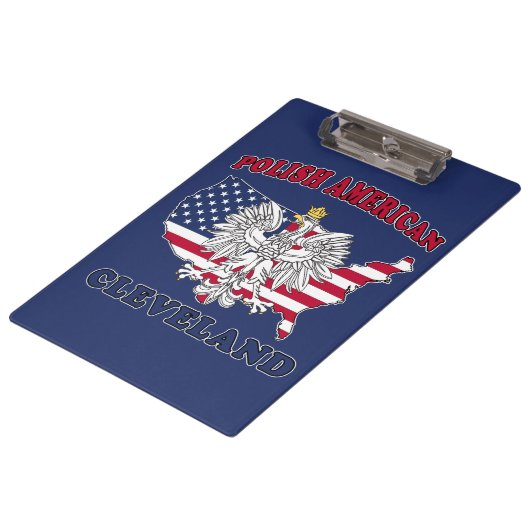 Cleveland Ohio Polish Klembord (Gekanteld)