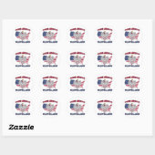 Cleveland Ohio Polish Ronde Sticker (Vel)