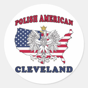 Cleveland Ohio Polish Ronde Sticker