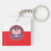 Cleveland Ohio Polish Sleutelhanger (Achterkant)