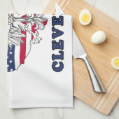 Cleveland Ohio Polish Theedoek (Quarter Fold)