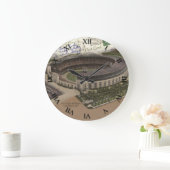 Cleveland Ohio Post Card Clock - Municipal Stadium Grote Klok (Huis)