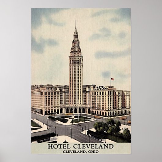 Cleveland, Ohio Poster (Voorkant)